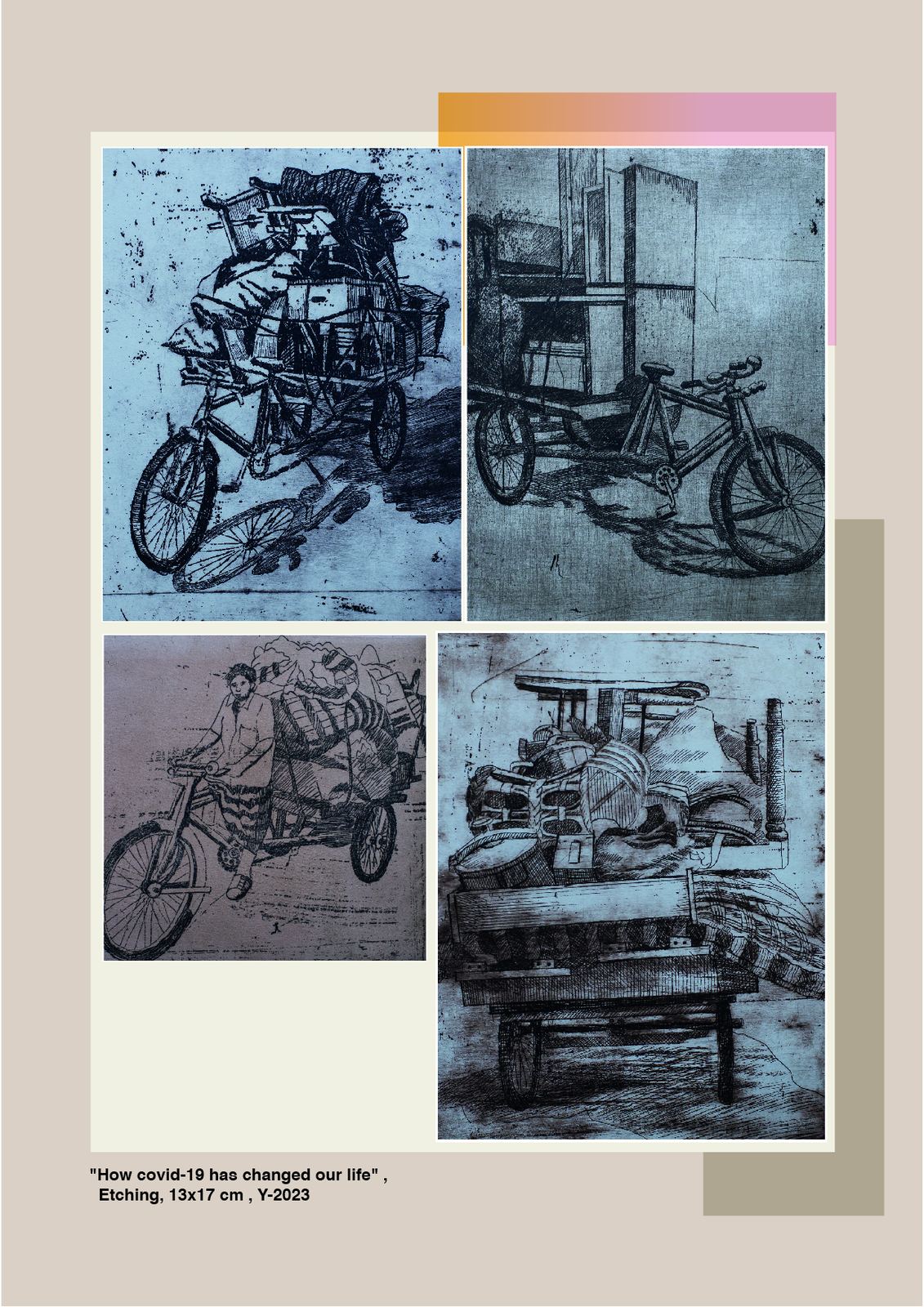 Bitter Harvest: Life & Death, plate 17, by Rumana Rahman