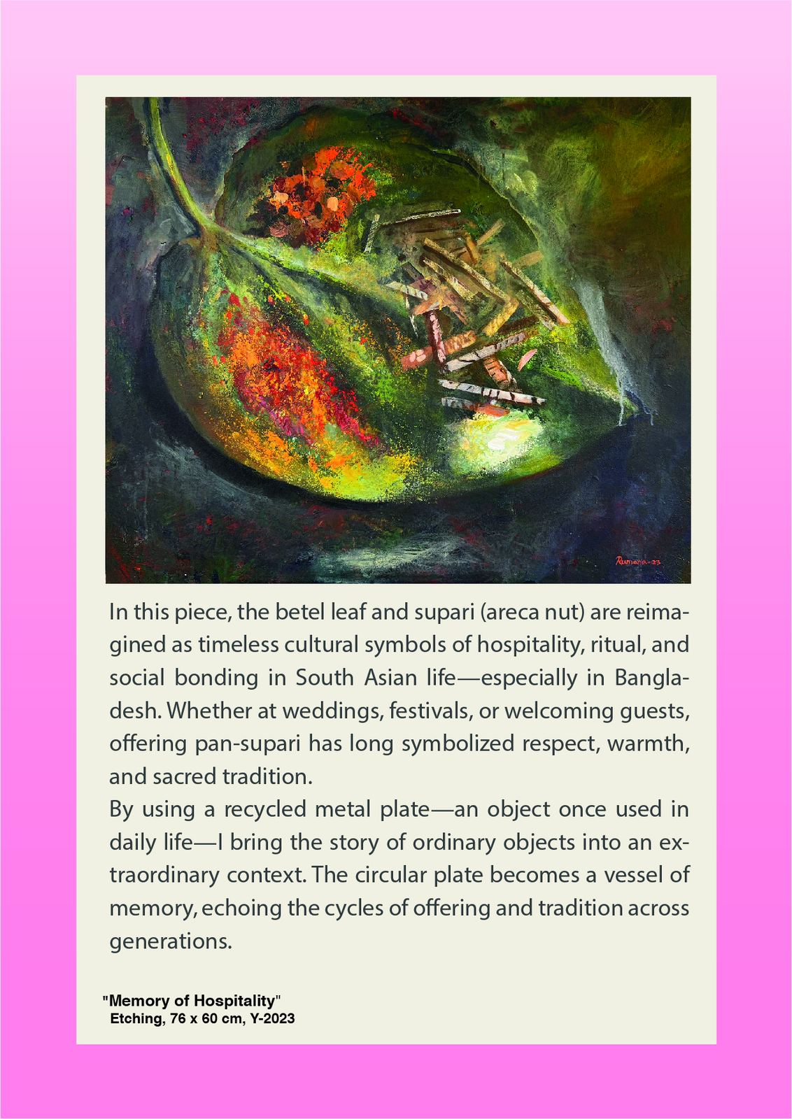 Rhythms of Tradition, plate 05, by Rumana Rahman