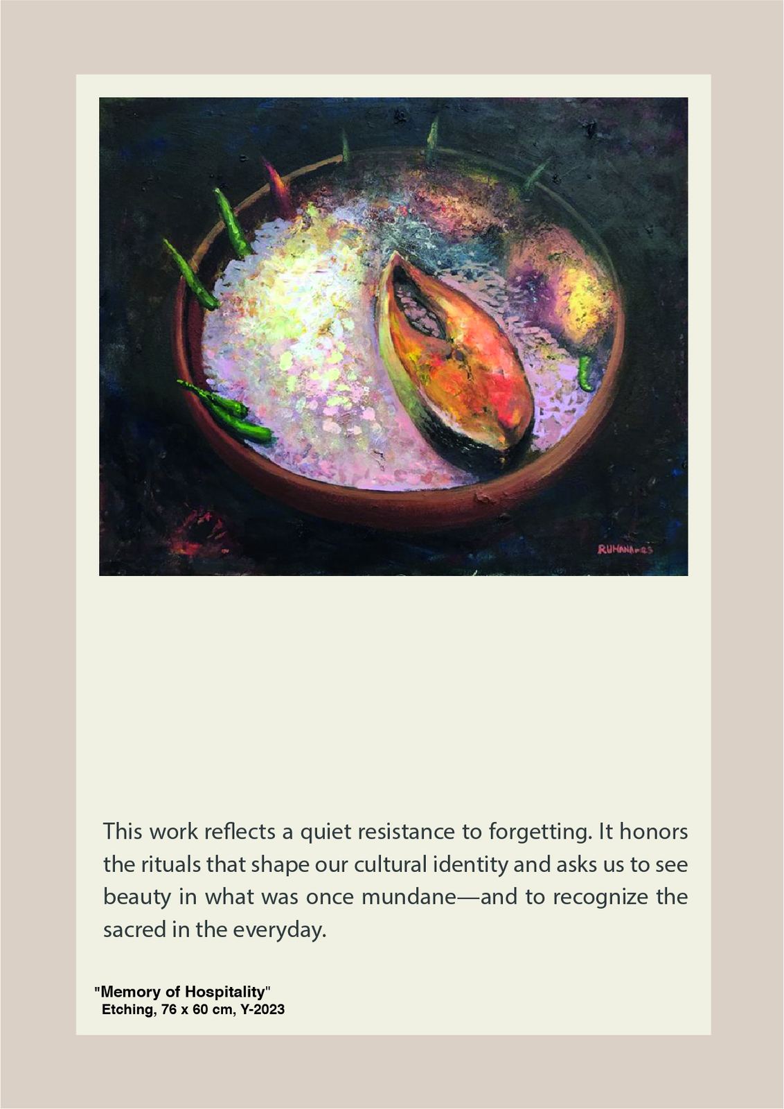 Rhythms of Tradition, plate 07, by Rumana Rahman
