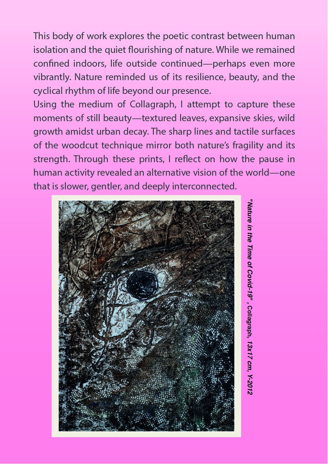 Silent Bloom: Nature in the Time of Covid-19, plate 02, by Rumana Rahman