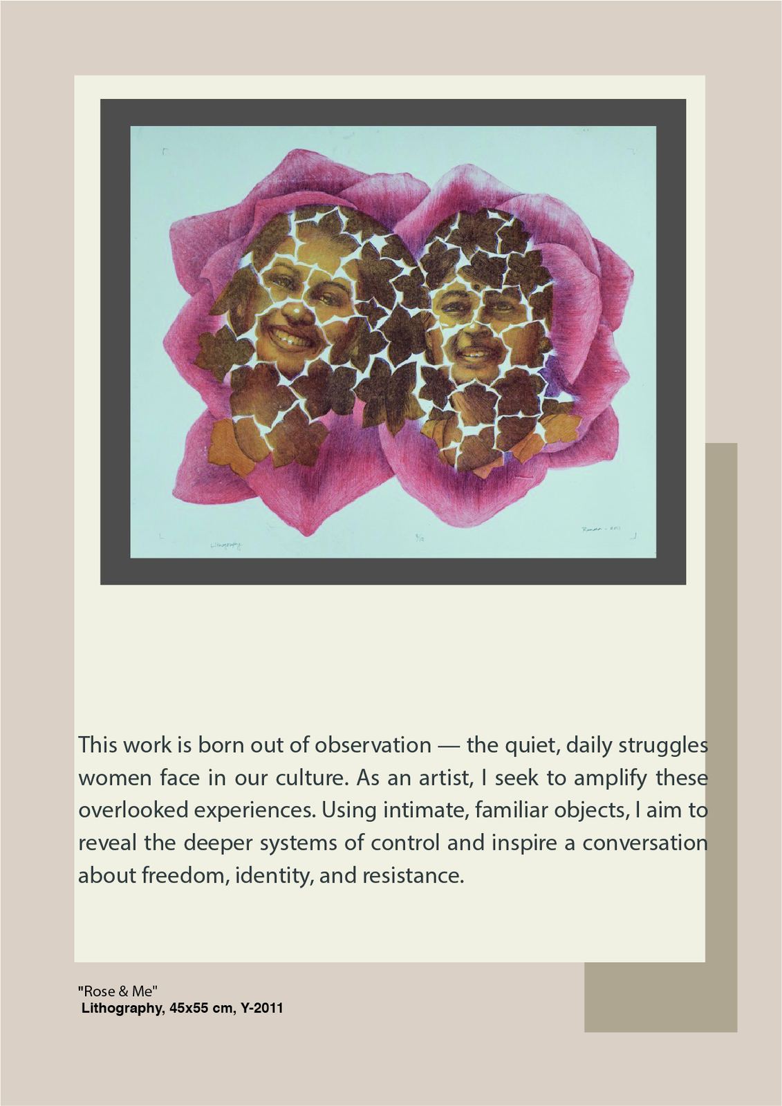 Silent Bloom: Nature in the Time of Covid-19, plate 15, by Rumana Rahman